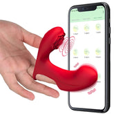 Vibrador de dedo Rose con doble vibración, estimulador del punto G y clítoris, control por aplicación.